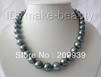 huij 001958 stunning big 13mm perfect round black freshwater pearl necklace silver
huij 001958 stunning big 13mm perfect round black freshwater pearl necklace silver