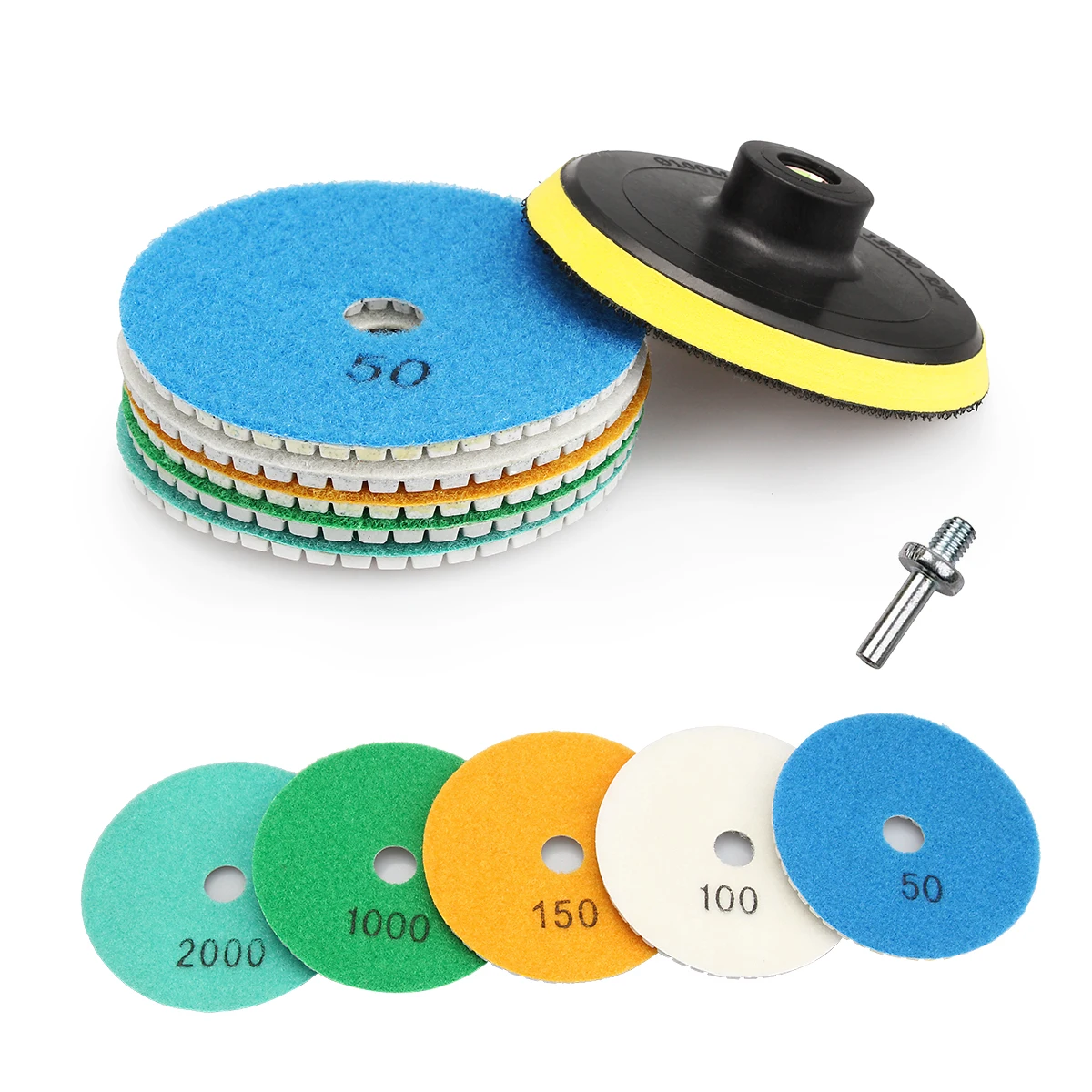 1PC 4" Diamond Wet Polishing Pads 100mm*5mm Diamond Polishing Discs Granite Marble Concrete Stone Polishing Grinding Discs Tool
1PC 4" Diamond Wet Polishing Pads 100mm*5mm Diamond Polishing Discs Granite Marble Concrete Stone Polishing Grinding Discs Tool