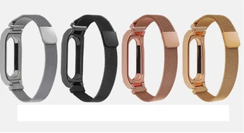 Milanese Stainless Wrist Strap For Xiaomi Mi Band 2 3 4 Miband Wristbands Bracelet Wrist Straps Miband 4 3 2 Metal Belt
Milanese Stainless Wrist Strap For Xiaomi Mi Band 2 3 4 Miband Wristbands Bracelet Wrist Straps Miband 4 3 2 Metal Belt