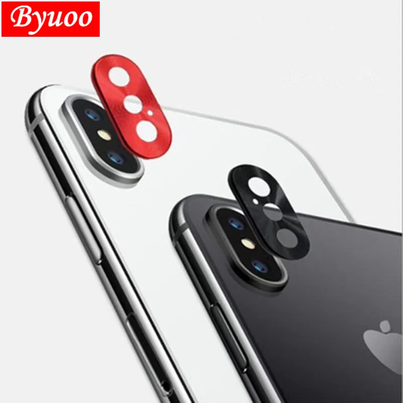 Защитный чехол для задней камеры металлический объектива apple iphone X XS 11 Pro Max XR