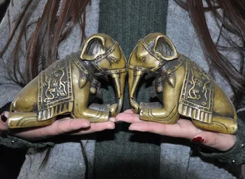 christmas 6"Old China fengshui bronze Elephants carving 4 Dragon a Pair lucky statue New Year
christmas 6"Old China fengshui bronze Elephants carving 4 Dragon a Pair lucky statue New Year