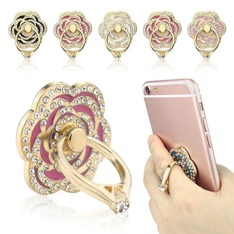 New Universal Rose Finger Ring Stand Bracket Buckle Mobile Phone Holder Clasp Case Cover Coque
New Universal Rose Finger Ring Stand Bracket Buckle Mobile Phone Holder Clasp Case Cover Coque