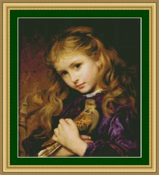 ONEROOM Beautiful Girl with Birds Counted Cross Stitch 1 4thCT Cross Stitch with DMC Cross-stitch Kits Embroidery Needlework
ONEROOM Beautiful Girl with Birds Counted Cross Stitch 1 4thCT Cross Stitch with DMC Cross-stitch Kits Embroidery Needlework