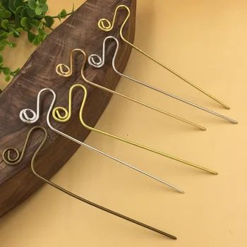 SEA MEW 10 PCS 2mm*148mm Copper Hair Sticks 7 Colors Plated Hair Pins Blank Base Setting For Women Jewelry Making
SEA MEW 10 PCS 2mm*148mm Copper Hair Sticks 7 Colors Plated Hair Pins Blank Base Setting For Women Jewelry Making