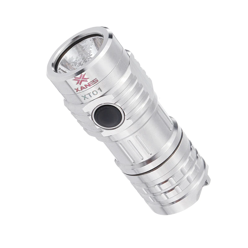 XANES XT01 XP-G3 350LM 6Modes USB Rechargeable Stainless Mini Keychain Light EDC LED Flashlight Detector Hunting Torch Portable
XANES XT01 XP-G3 350LM 6Modes USB Rechargeable Stainless Mini Keychain Light EDC LED Flashlight Detector Hunting Torch Portable