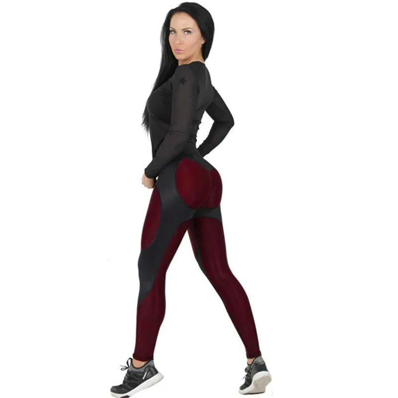 CHRLEISURE Sexy Hips Women Leggings Heart Print Splice Leggings Fitness Feminina Ankle-Length Polyester Breathable Leggings
CHRLEISURE Sexy Hips Women Leggings Heart Print Splice Leggings Fitness Feminina Ankle-Length Polyester Breathable Leggings