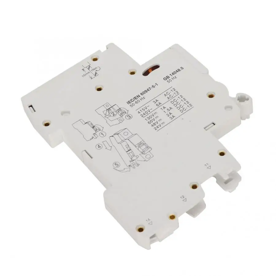 IOF Auxiliary Contact Switch Miniature Circuit Breaker Contact Terminal for IC65 New
IOF Auxiliary Contact Switch Miniature Circuit Breaker Contact Terminal for IC65 New