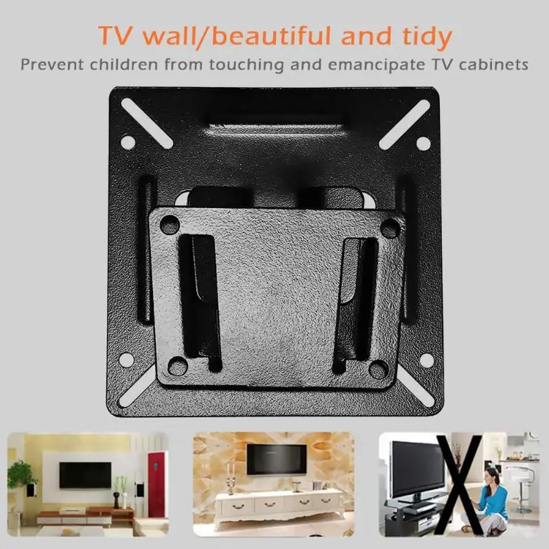 N2 Universal TV Bracket Fixed LCD Monitor Holder for 12-24 inch Flat Screen high quility Wall bracket for 14~24 inch LCD monitor
N2 Universal TV Bracket Fixed LCD Monitor Holder for 12-24 inch Flat Screen high quility Wall bracket for 14~24 inch LCD monitor