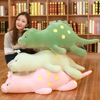 80-120cm Cute Kawaii Dinosaur Plush Pillow Stuffed Down Cotton Animal Toys Soft Pillow Home Decor Lovely Cushion Christmas Gift
80-120cm Cute Kawaii Dinosaur Plush Pillow Stuffed Down Cotton Animal Toys Soft Pillow Home Decor Lovely Cushion Christmas Gift