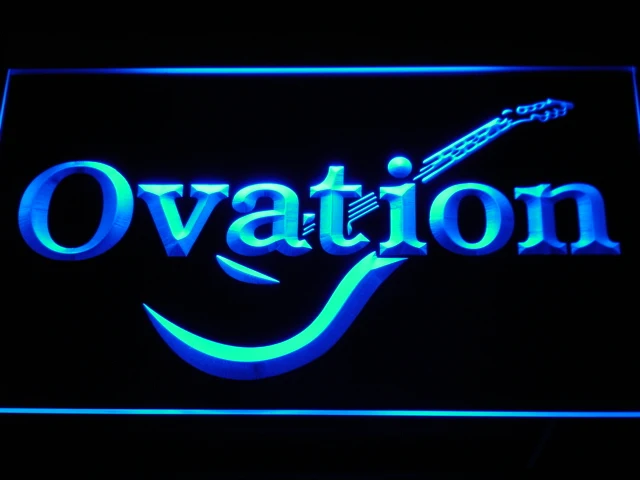 Гитары k170 Ovation акустическая музыкальная светодиодная неоновые световые вывески