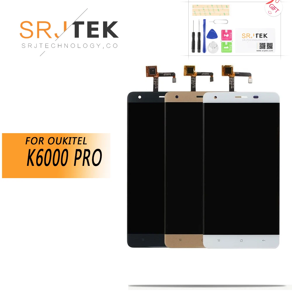 Original 5.5" 1920x1080 Display For Oukitel K6000 Pro LCD in Mobile phone LCD Display Touch Screen Digitizer Assembly lcd Tools
Original 5.5" 1920x1080 Display For Oukitel K6000 Pro LCD in Mobile phone LCD Display Touch Screen Digitizer Assembly lcd Tools