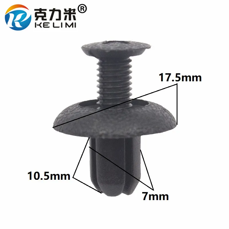 KE LI MI Fits 7mm Hole plastic screw snaps fastener for BMW bumper fender door panel trim retainer Molding clips 
KE LI MI Fits 7mm Hole plastic screw snaps fastener for BMW bumper fender door panel trim retainer Molding clips