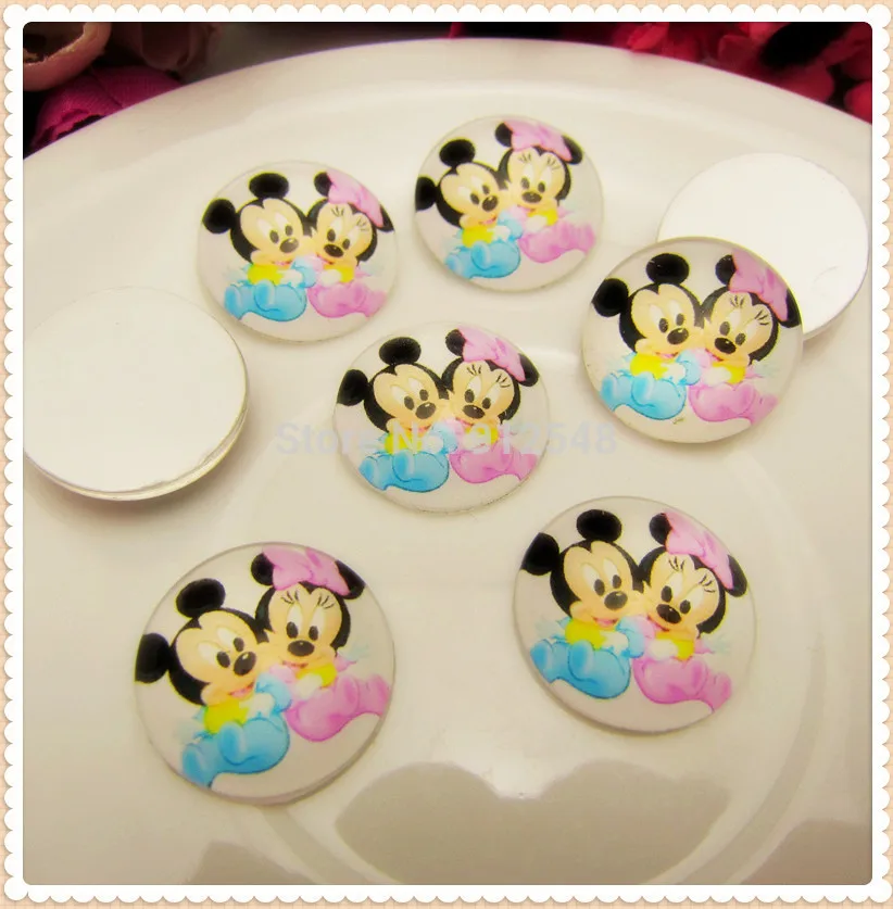 SXBL7208, handmade photo glass cabochon,10pcs/lot (20MM) Minnie and Mickey Series resins dots stickers crystal epoxy
SXBL7208, handmade photo glass cabochon,10pcs/lot (20MM) Minnie and Mickey Series resins dots stickers crystal epoxy