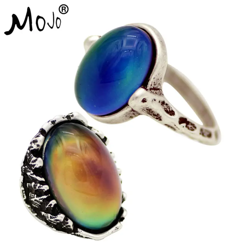 2PCS Vintage Ring Set of Rings on Fingers Mood Ring That Changes Color Wedding Rings of Strength for Women Men Jewelry RS050-057 
2PCS Vintage Ring Set of Rings on Fingers Mood Ring That Changes Color Wedding Rings of Strength for Women Men Jewelry RS050-057