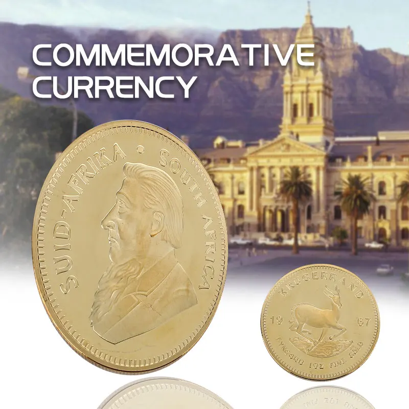 1967 Gold-Plated Favorite Souvenir Coin KRUGERRAND Commemorative Coin Beneficial Collection Coin Double Sided Dorpshipping
1967 Gold-Plated Favorite Souvenir Coin KRUGERRAND Commemorative Coin Beneficial Collection Coin Double Sided Dorpshipping