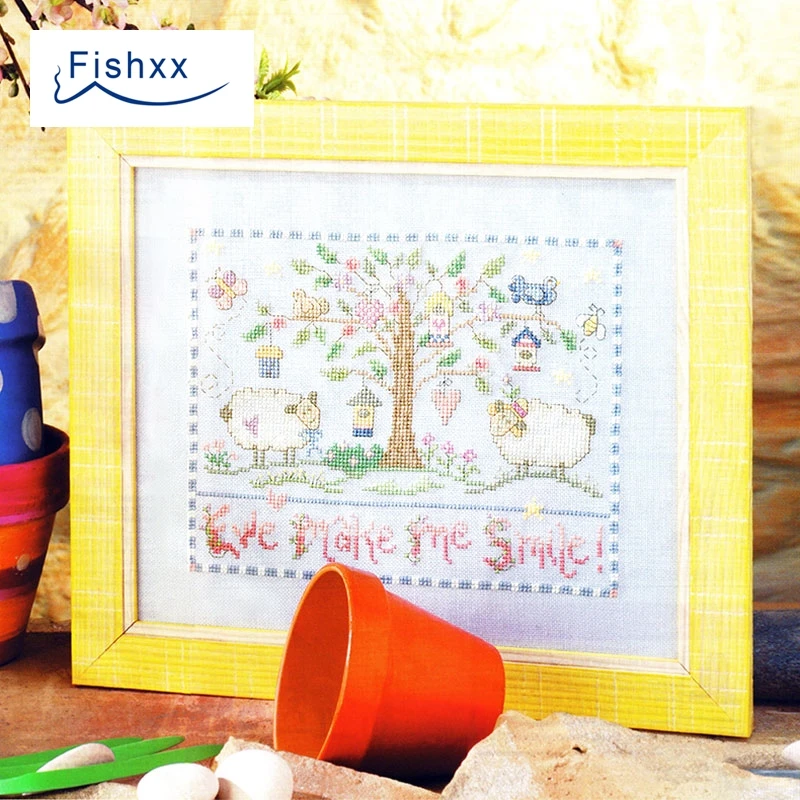 Fishxx Cross Stitch European magazine Crazy96-1 spring lamb cartoon children's house painting
Fishxx Cross Stitch European magazine Crazy96-1 spring lamb cartoon children's house painting