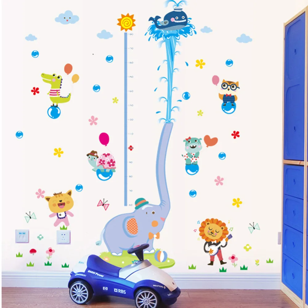 Cute Elephant Animals Stack Height Measure Wall Stickers Decal Kids Adhesive Vinyl Wallpaper Mural Baby Kids Room Nursery Decor
Cute Elephant Animals Stack Height Measure Wall Stickers Decal Kids Adhesive Vinyl Wallpaper Mural Baby Kids Room Nursery Decor