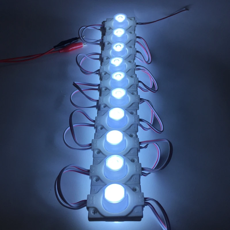 100pcs/lot 3030 LED injection led module 12V with lens Waterproof IP65 1.5w LED Modules Lighting for Signage advertisement
100pcs/lot 3030 LED injection led module 12V with lens Waterproof IP65 1.5w LED Modules Lighting for Signage advertisement