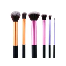 Best Selling Professional 6pcs Face Cosmetics Makeup Brush Set Cosmetic Brushes Face Care Pinceis de font