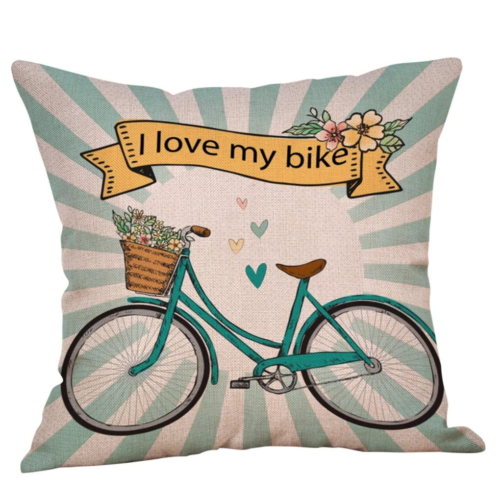 1pc Square Simple Cotton Linen Bicycle Print Cushion Cover Sofa Cushion Cover Home Decoration 45 * 45cm L617
1pc Square Simple Cotton Linen Bicycle Print Cushion Cover Sofa Cushion Cover Home Decoration 45 * 45cm L617