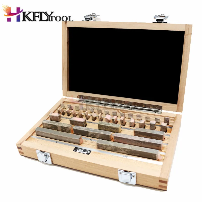 38Pcs/Set 0 grade 1 grade Block Gauge inpsection block 83pcs/set inspection Block Gauge Caliper Inspection Block Measuring Tools
38Pcs/Set 0 grade 1 grade Block Gauge inpsection block 83pcs/set inspection Block Gauge Caliper Inspection Block Measuring Tools