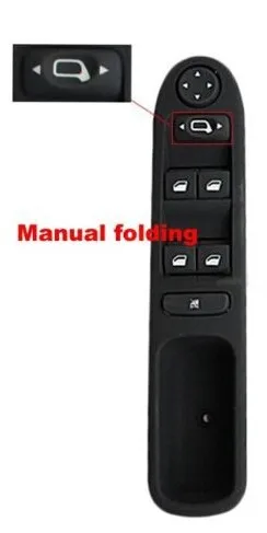 free shipping High quality Power Window Switch for Peugeot 307 window switch drivers front power fold mirror 307cc SW NEW VERSION