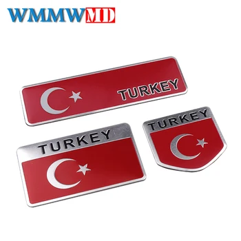 Aluminum Alloy TURKEY National Flag Car Body 3D Stickers Automobiles Motorcycles Decal Exterior Decorating Auto Accessories
Aluminum Alloy TURKEY National Flag Car Body 3D Stickers Automobiles Motorcycles Decal Exterior Decorating Auto Accessories