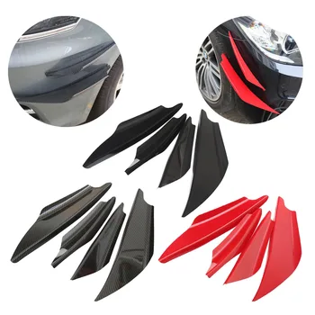4 Pcs Set Universal Carbon Fiber Bumper for Fender Body Side Canards Shark Fins Splitters Auto Replacement Parts Black
4 Pcs Set Universal Carbon Fiber Bumper for Fender Body Side Canards Shark Fins Splitters Auto Replacement Parts Black
