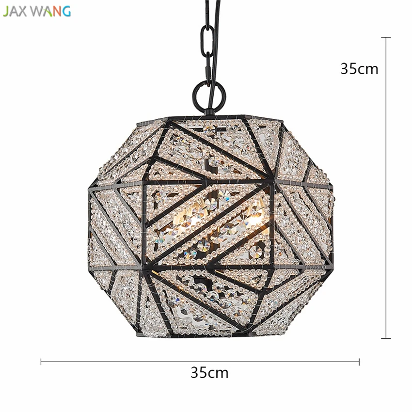 American country crystal pendant lights aisle porch staircase pendant lamp creative iron personality hanging light fixtures
American country crystal pendant lights aisle porch staircase pendant lamp creative iron personality hanging light fixtures