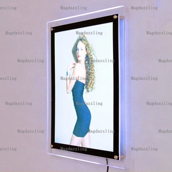 High Bright A2 Size Acrylic LED Photo Frame Advertising Light Box,Wall Mounted LED Illuminated Poster Frames
High Bright A2 Size Acrylic LED Photo Frame Advertising Light Box,Wall Mounted LED Illuminated Poster Frames