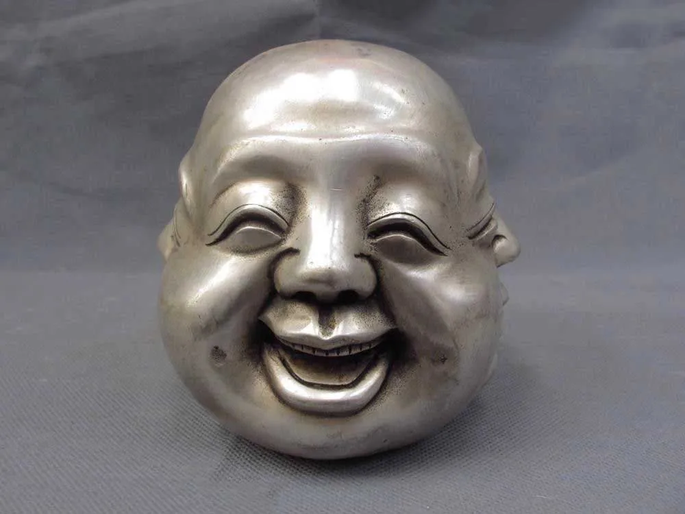 Details about Chinese Folk White Copper Silver Four faces Emotions Maitreya Lohan monk Statue
Details about Chinese Folk White Copper Silver Four faces Emotions Maitreya Lohan monk Statue