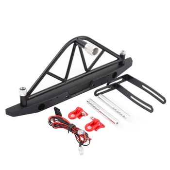 1PC SCX10 Rear Bumper Universal Metal Anti Collision Bumpers with LED Light Strip+Trailer Hooks for RC Car Modification Parts
1PC SCX10 Rear Bumper Universal Metal Anti Collision Bumpers with LED Light Strip+Trailer Hooks for RC Car Modification Parts