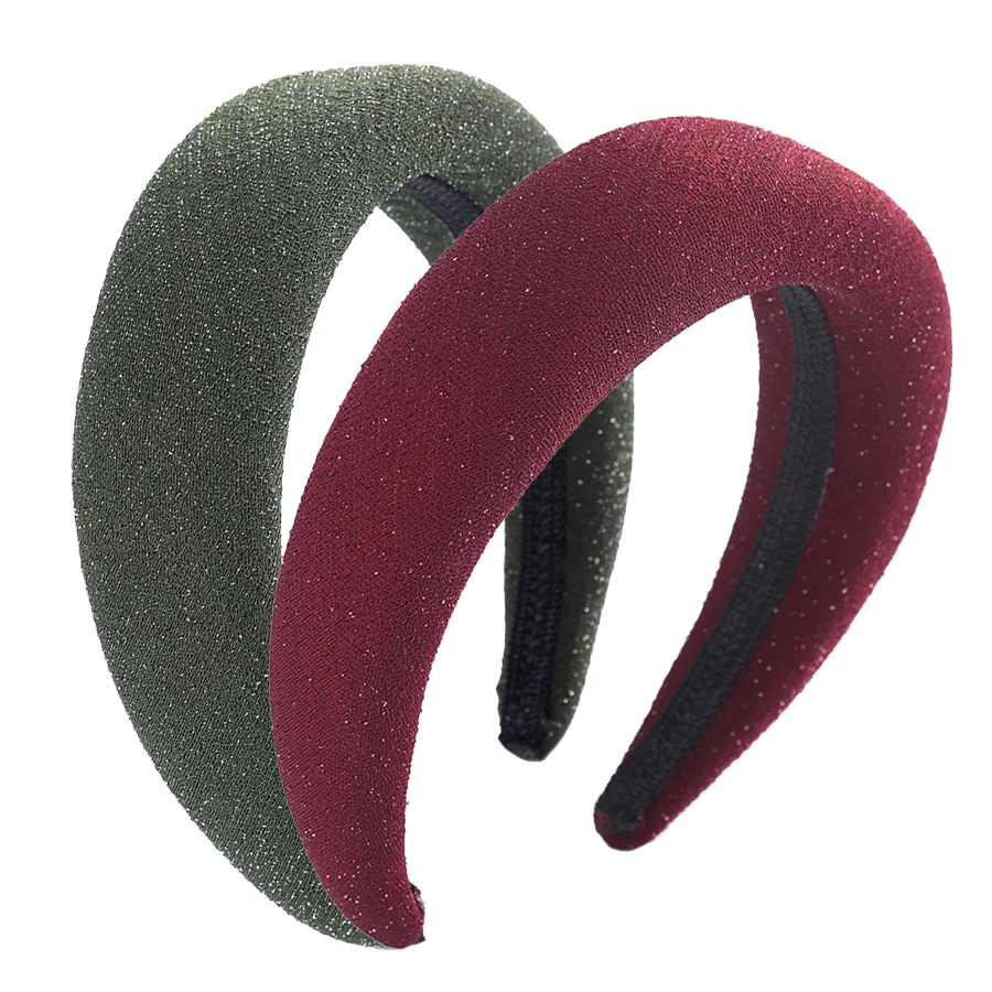 Haimeikang Luxury Solid Color Hairband Fashion Novelty Padded Headband for Women Elegant Hair Band Thick Hoop Accessories
Haimeikang Luxury Solid Color Hairband Fashion Novelty Padded Headband for Women Elegant Hair Band Thick Hoop Accessories