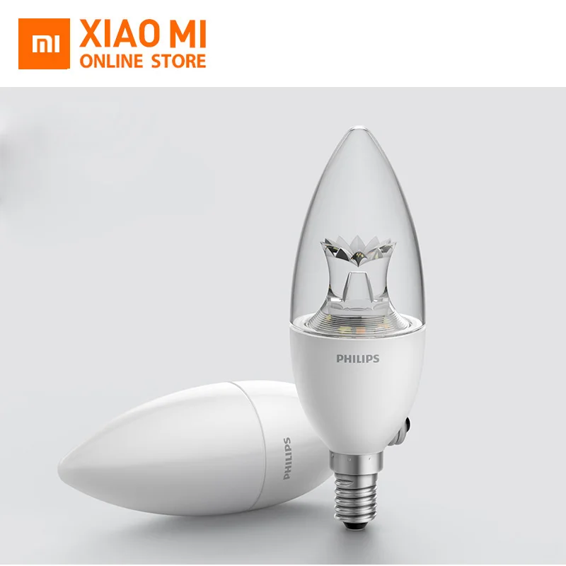 Original Xiaomi Smart LED Lamp E14 Bulb 3.5W 0.1A 220-240V 50/60Hz Wifi Remote Control by Mi home App for smart Home
Original Xiaomi Smart LED Lamp E14 Bulb 3.5W 0.1A 220-240V 50/60Hz Wifi Remote Control by Mi home App for smart Home