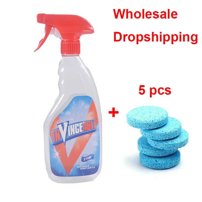 2018 Multifunctional Effervescent Spray Cleaner 10 pcs whit Bottle Effervescent Spray Cleaner efervescente de spray limpador
2018 Multifunctional Effervescent Spray Cleaner 10 pcs whit Bottle Effervescent Spray Cleaner efervescente de spray limpador