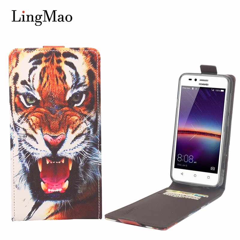 For Huawei Y3 II Case 3D Tiger Pattern Vertical Flip Leather Card Slot Phone Case Cover for Huawei Y3 II
For Huawei Y3 II Case 3D Tiger Pattern Vertical Flip Leather Card Slot Phone Case Cover for Huawei Y3 II