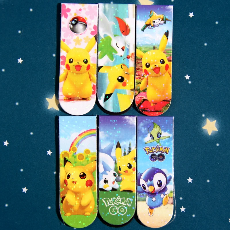 6pcs/set Double faced pattern catoon Pikachu bookmark book bookmarks for books metal bookmark Bookmarks creative supplies
6pcs/set Double faced pattern catoon Pikachu bookmark book bookmarks for books metal bookmark Bookmarks creative supplies