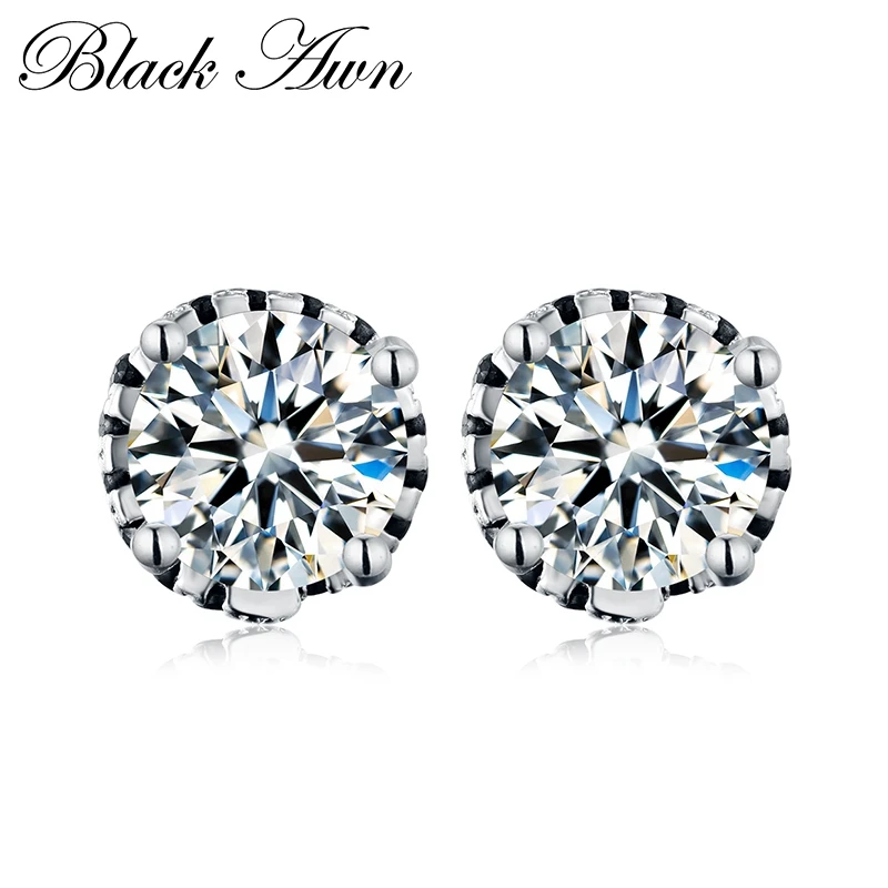 100% 2.5g Dazzling Sterling Silver Charm Jewelry Stud Earrings for Women Female Black&White Stone Earring Bijoux T184
100% 2.5g Dazzling Sterling Silver Charm Jewelry Stud Earrings for Women Female Black&White Stone Earring Bijoux T184