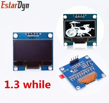 10PCS Free shipping1.3" IIC I2C Communicate 4 PIN 1.3" OLED module white/blue color 128X64 1.3 inch OLED LCD LED Display Module
10PCS Free shipping1.3" IIC I2C Communicate 4 PIN 1.3" OLED module white/blue color 128X64 1.3 inch OLED LCD LED Display Module