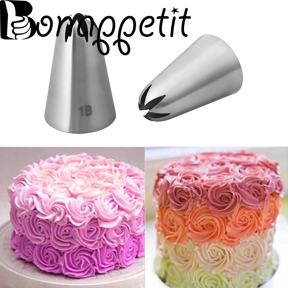 New Cream Cake Piping Nozzles Stainless Steel Pastry Tips Flower Nozzle Stocked Kitchen Accessories Bakery Cake Decoration Tool
New Cream Cake Piping Nozzles Stainless Steel Pastry Tips Flower Nozzle Stocked Kitchen Accessories Bakery Cake Decoration Tool