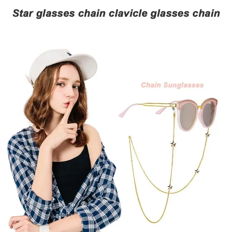 Fashion Eye Glasses Sunglasses Spectacles Chain Holder Cord Lanyard Necklace Reading Glasses Chain Gold Beads Sunglasses Chain
Fashion Eye Glasses Sunglasses Spectacles Chain Holder Cord Lanyard Necklace Reading Glasses Chain Gold Beads Sunglasses Chain
