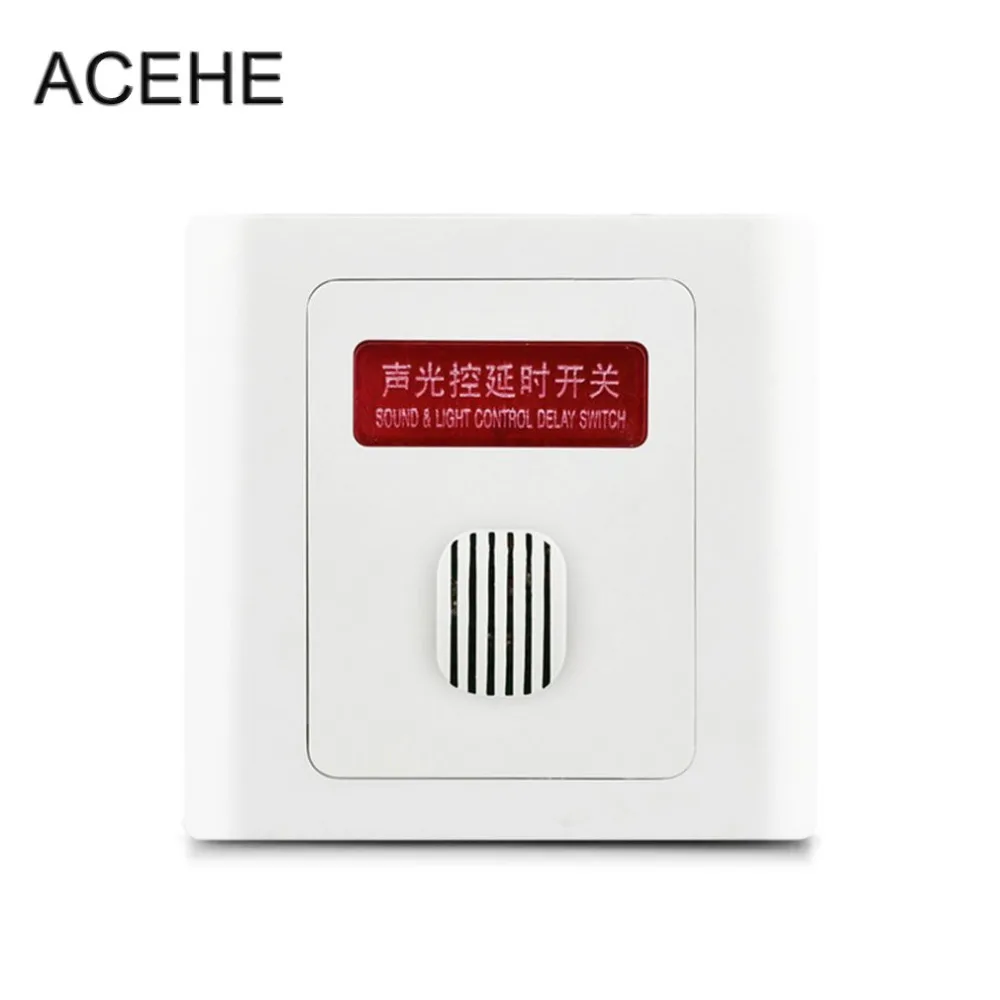 ACEHE Switch 220V Time Delay Switch Sound Control Light Controller Wall Mounted Voice Sensor Switch Intelligent Auto On Off
ACEHE Switch 220V Time Delay Switch Sound Control Light Controller Wall Mounted Voice Sensor Switch Intelligent Auto On Off