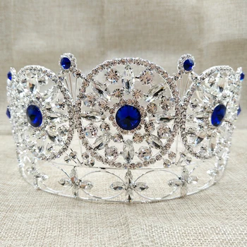 High quality miss world full circle corown royal blue/hot pink/red women hair tiara crown full round band for party/event/show
High quality miss world full circle corown royal blue/hot pink/red women hair tiara crown full round band for party/event/show