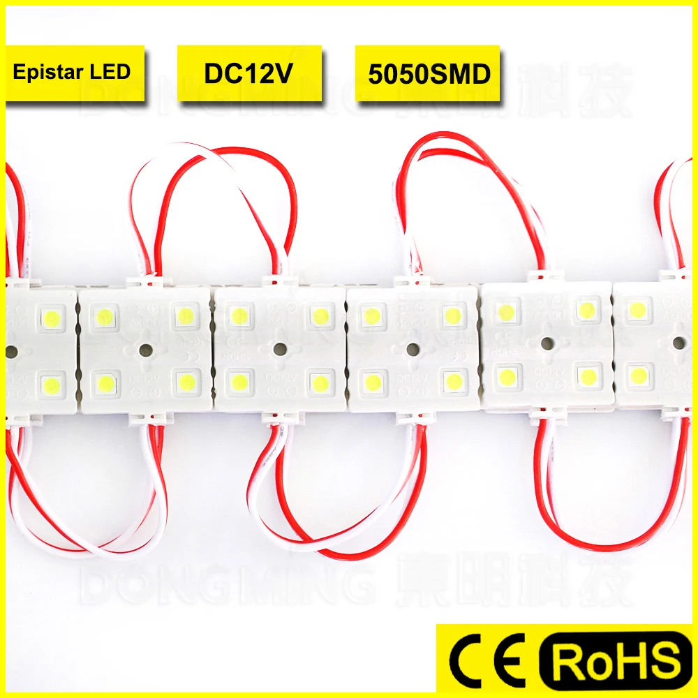 SMD 5050 LED module waterproof SMD5050 LED modules for sign letters LED advertising light module DC12V 4led free shipping
SMD 5050 LED module waterproof SMD5050 LED modules for sign letters LED advertising light module DC12V 4led free shipping