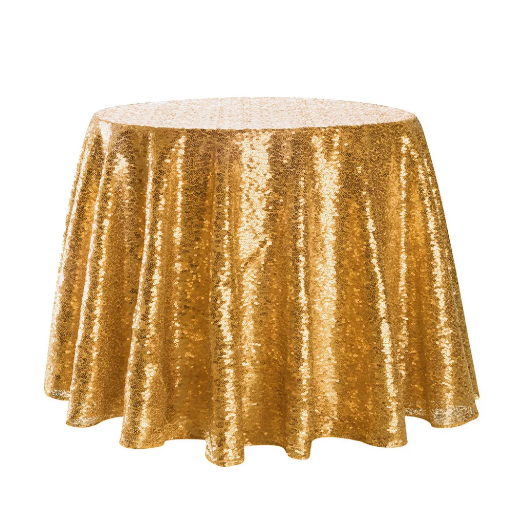 Tablecloth 100% Brand New High Quality Gold Reusable Exquisite Edge Flash Round Sequins Banquet Table Cover #4M08
Tablecloth 100% Brand New High Quality Gold Reusable Exquisite Edge Flash Round Sequins Banquet Table Cover #4M08