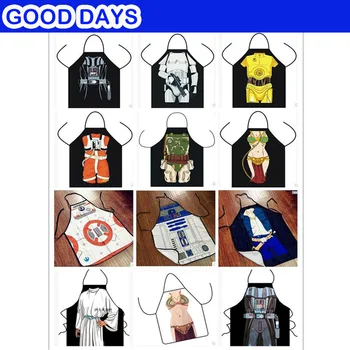 Party Product Funny STAR WARS BB-8 r2d2 darth vader White Warrior Yoda Apron Character Costume Apron Cooking apron Party Apron
Party Product Funny STAR WARS BB-8 r2d2 darth vader White Warrior Yoda Apron Character Costume Apron Cooking apron Party Apron