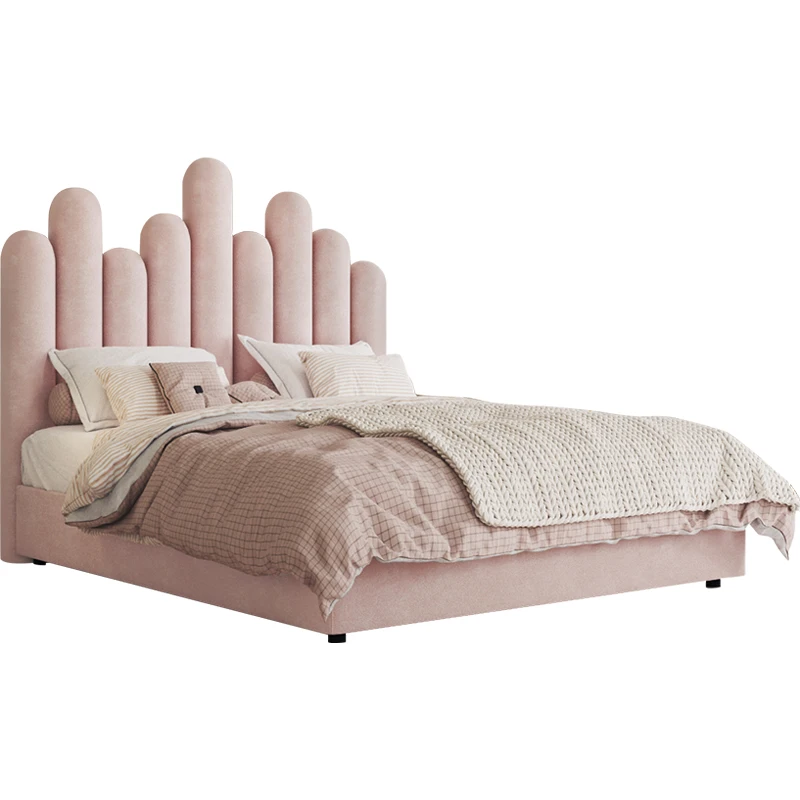 Post-modern light luxury bed solid wood bed Simple double bed master bedroom wedding bed 1.8 meters Hong Kong style new special
Post-modern light luxury bed solid wood bed Simple double bed master bedroom wedding bed 1.8 meters Hong Kong style new special