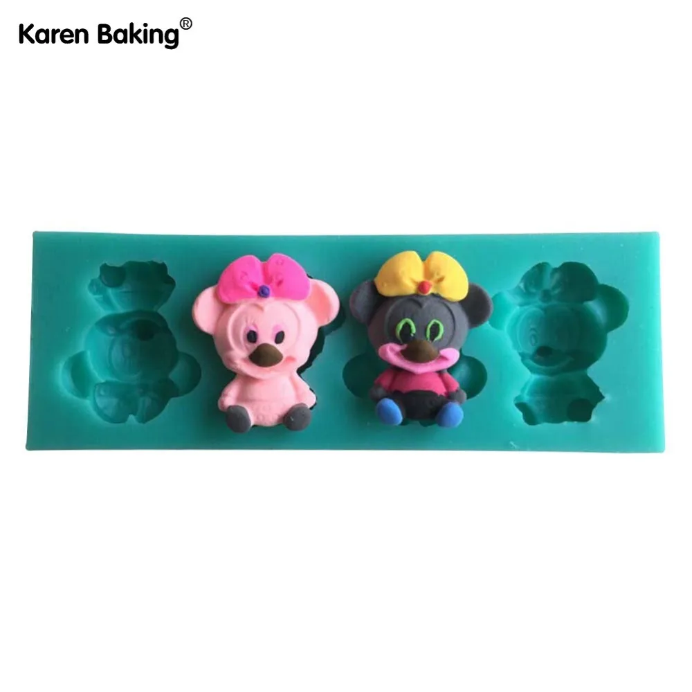 Beautiful And Cute Mouse Shape Silicone 3D Fondant Cake Lace Mold For Cake Decorating -C428
Beautiful And Cute Mouse Shape Silicone 3D Fondant Cake Lace Mold For Cake Decorating -C428