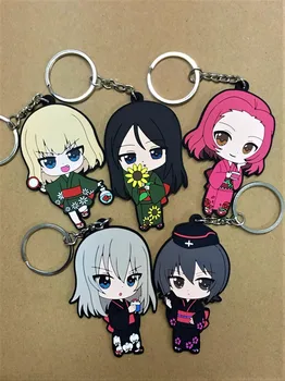 2018 New arrival 5PCS/LOT Japanese anime figure GIRLS and PANZER rubber Silicone sweet smell mobile phone charms/keycha 
2018 New arrival 5PCS/LOT Japanese anime figure GIRLS and PANZER rubber Silicone sweet smell mobile phone charms/keycha