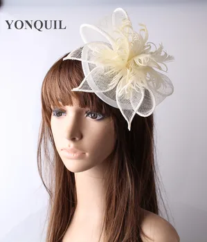 Ivory kentucky derby sinamay hats nice feather flower lady fascinators craft bridal women headbands accessories Or 17 Colors
Ivory kentucky derby sinamay hats nice feather flower lady fascinators craft bridal women headbands accessories Or 17 Colors